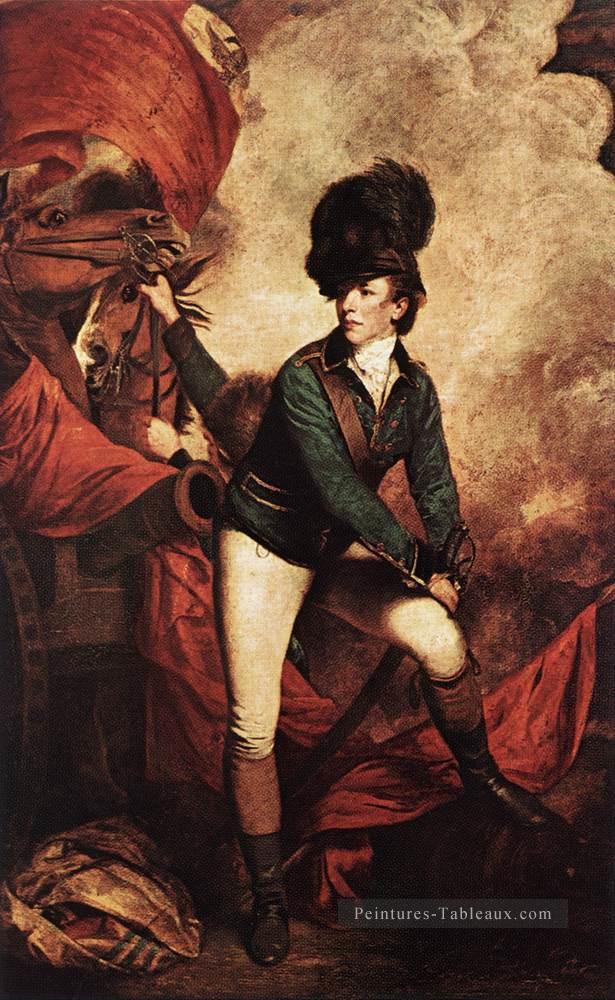 Général Sir Banastre Tarleton Joshua Reynolds Peintures à l'huile
